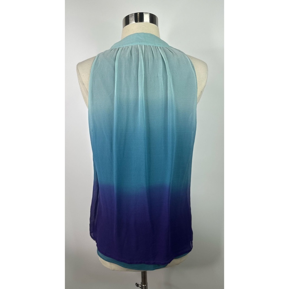 Saks Fifth Avenue Ombré Halter Sleeveless Top - Picture 2 of 10